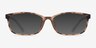 Sutherlin Écailles PlastiqueMontures de lunettes de vue d'EyeBuyDirect, Avec des Verres Teintés