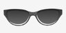 Alexa Gray AcetateEyeglass Frames from EyeBuyDirect, with Tinted Lenses