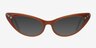 Alondra Brown AcetateEyeglass Frames from EyeBuyDirect, with Tinted Lenses