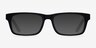 Emory Black AcetateEyeglass Frames from EyeBuyDirect, with Tinted Lenses