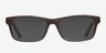 Emory Café AcétateMontures de lunettes de vue d'EyeBuyDirect, Avec des Verres Teintés