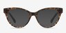Jane Birkin Brown & Tortoise AcetateEyeglass Frames from EyeBuyDirect, with Tinted Lenses