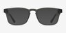 Lincoln Gray AcetateEyeglass Frames from EyeBuyDirect, with Tinted Lenses