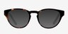 Louise Brown & Tortoise Wood-textureEyeglass Frames from EyeBuyDirect, with Tinted Lenses