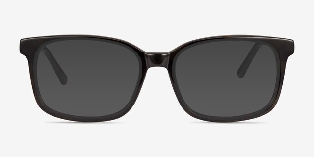 Claudia Tortoise AcetateEyeglass Frames from EyeBuyDirect, with Tinted Lenses