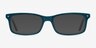 Mandi Teal AcetateEyeglass Frames from EyeBuyDirect, with Tinted Lenses