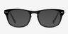 Carla Black AcetateEyeglass Frames from EyeBuyDirect, with Tinted Lenses