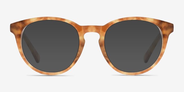 Stanford Brown & Tortoise AcetateEyeglass Frames from EyeBuyDirect, with Tinted Lenses