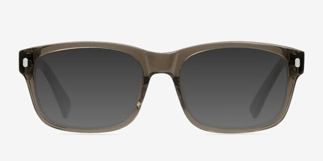 Black Hills Gray AcetateEyeglass Frames from EyeBuyDirect, with Tinted Lenses