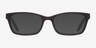 Mesquite Coffee AcétateMontures de lunettes de vue d'EyeBuyDirect, Avec des Verres Teintés