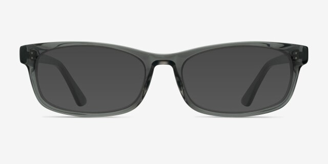 Opal Gray AcetateEyeglass Frames from EyeBuyDirect, with Tinted Lenses
