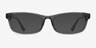 Opal Gray AcetateEyeglass Frames from EyeBuyDirect, with Tinted Lenses