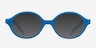 Theo Blue & Purple PlasticEyeglass Frames from EyeBuyDirect, with Tinted Lenses
