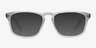 Rhode Island Matte Gray AcetateEyeglass Frames from EyeBuyDirect, with Tinted Lenses