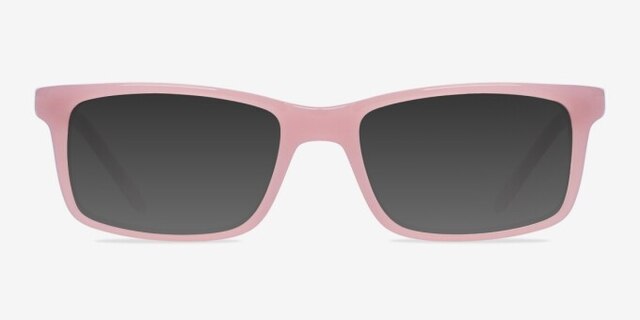 Andrea Pink AcetateEyeglass Frames from EyeBuyDirect, with Tinted Lenses