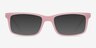 Andrea Pink AcetateEyeglass Frames from EyeBuyDirect, with Tinted Lenses