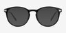 Daphne Black Plastic-metalEyeglass Frames from EyeBuyDirect, with Tinted Lenses
