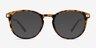 Daphne Brown & Tortoise Plastic-metalMontures de lunettes de vue d'EyeBuyDirect, Avec des Verres Teintés