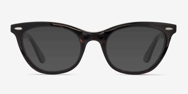 Ellie Tortoise AcetateEyeglass Frames from EyeBuyDirect, with Tinted Lenses