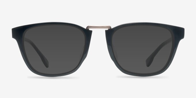 Dandy Square Black Full Rim Eyeglasses | Eyebuydirect display picture 2