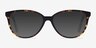 Hepburn Tortoise AcetateEyeglass Frames from EyeBuyDirect, with Tinted Lenses