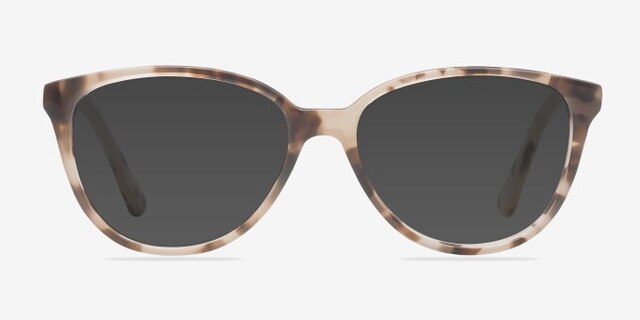 Hepburn Ivory & Tortoise AcétateMontures de lunettes de vue d'EyeBuyDirect, Avec des Verres Teintés