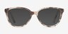 Hepburn Ivory & Tortoise AcétateMontures de lunettes de vue d'EyeBuyDirect, Avec des Verres Teintés