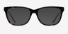 Allure Tortoise AcetateEyeglass Frames from EyeBuyDirect, with Tinted Lenses
