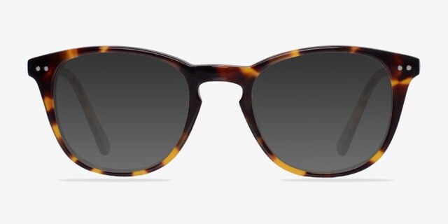 New Day Tortoise AcetateEyeglass Frames from EyeBuyDirect, with Tinted Lenses