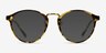 Chillax Tortoise MetalEyeglass Frames from EyeBuyDirect, with Tinted Lenses