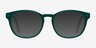 Midnight Green AcetateEyeglass Frames from EyeBuyDirect, with Tinted Lenses