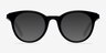 Venus Black AcetateEyeglass Frames from EyeBuyDirect, with Tinted Lenses