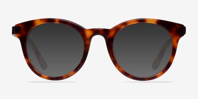 Venus Tortoise AcetateEyeglass Frames from EyeBuyDirect, with Tinted Lenses