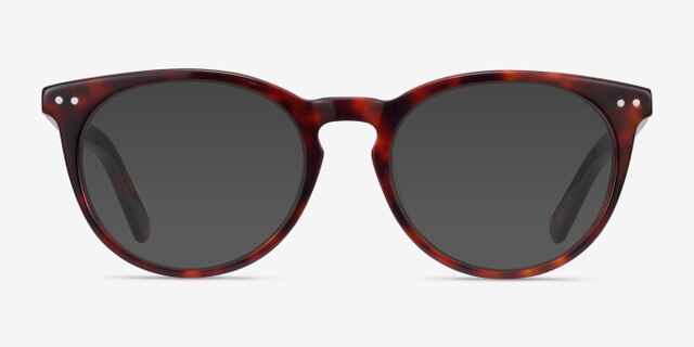 Morning Tortoise AcetateEyeglass Frames from EyeBuyDirect, with Tinted Lenses