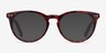 Morning Tortoise AcetateEyeglass Frames from EyeBuyDirect, with Tinted Lenses