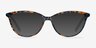 Coco Blue & Floral AcetateEyeglass Frames from EyeBuyDirect, with Tinted Lenses