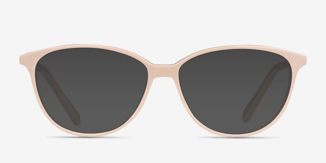 Coco Light Pink AcetateEyeglass Frames from EyeBuyDirect, with Tinted Lenses
