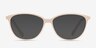 Coco Light Pink AcetateEyeglass Frames from EyeBuyDirect, with Tinted Lenses