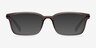 Dreamer Clear & Gray Acetate-metalEyeglass Frames from EyeBuyDirect, with Tinted Lenses