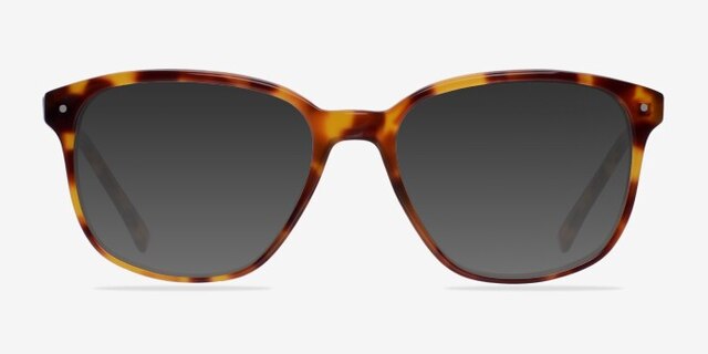 Lisbon Tortoise AcetateEyeglass Frames from EyeBuyDirect, with Tinted Lenses