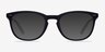 Yolo Matte Navy PlasticEyeglass Frames from EyeBuyDirect, with Tinted Lenses