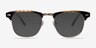 Coexist Brown & Silver MetalEyeglass Frames from EyeBuyDirect, with Tinted Lenses
