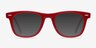 Blizzard Framboise AcétateMontures de lunettes de vue d'EyeBuyDirect, Avec des Verres Teintés