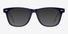 Blizzard Bleu marine AcétateMontures de lunettes de vue d'EyeBuyDirect, Avec des Verres Teintés