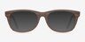 Panama Brown & Striped AcetateEyeglass Frames from EyeBuyDirect, with Tinted Lenses