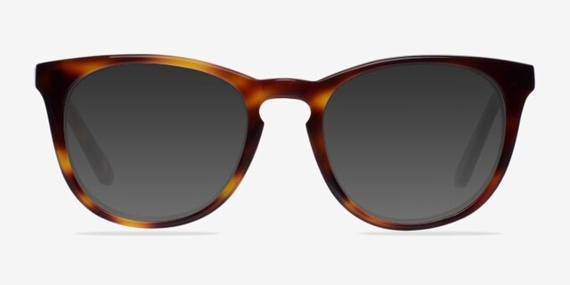 Providence Tortoise AcetateEyeglass Frames from EyeBuyDirect, with Tinted Lenses