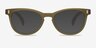 Sahara Vert Mat AcétateMontures de lunettes de vue d'EyeBuyDirect, Avec des Verres Teintés