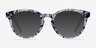 Stanford Blue & Floral AcetateEyeglass Frames from EyeBuyDirect, with Tinted Lenses