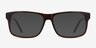 Sydney Brown AcetateEyeglass Frames from EyeBuyDirect, with Tinted Lenses