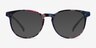 Chilling Pink & Floral PlasticEyeglass Frames from EyeBuyDirect, with Tinted Lenses